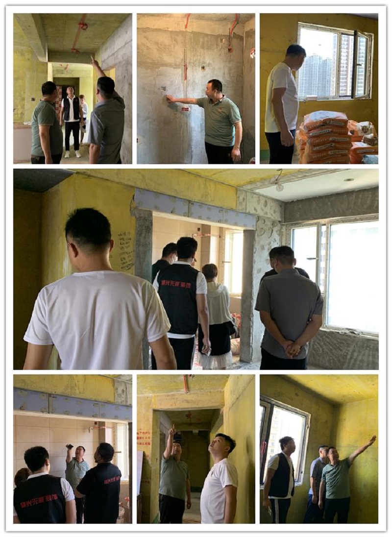 《第十九届峰光集团欧标标准工地评选》巡回检查组走进峰光南郊工地 《第十九届峰光集团欧标标准工地评选》巡回检查组走进峰光南郊工地