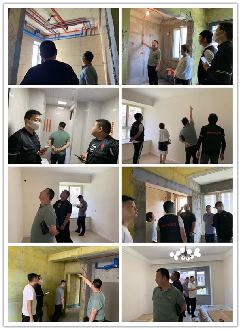 《第十九届峰光集团欧标标准工地评选》巡回检查组走进峰光南郊工地 《第十九届峰光集团欧标标准工地评选》巡回检查组走进峰光南郊工地