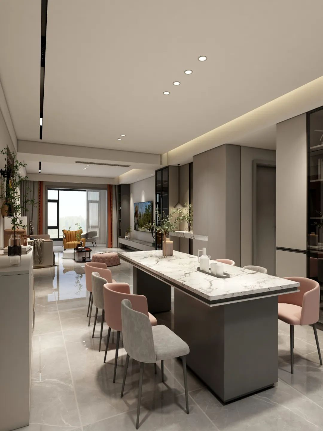 峰光创新新作」曲江天地源大都会165㎡的简约生活--鉴赏 峰光创新新作」曲江天地源大都会165㎡的简约生活--鉴赏